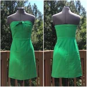 Cremieux Dress • Strapless Green Dress